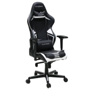 DXRacer RV131 Blanc/Noir – Image 1
